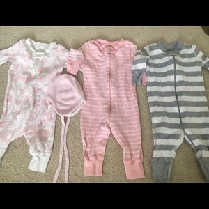 Hanna Anderson Sleeper and hat